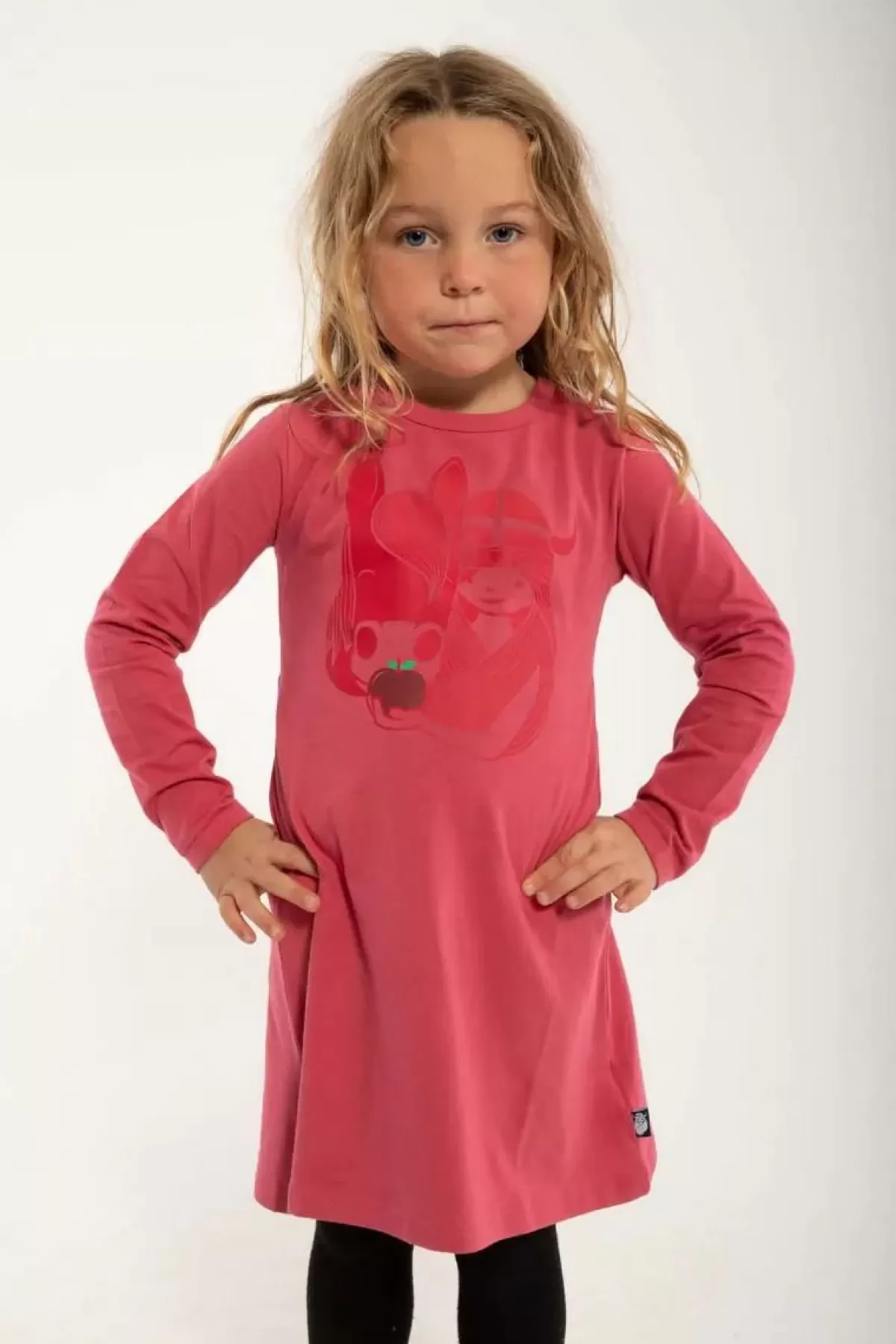 Hot Danenanna Dress Rasberry Sorbet Idunn Kinder Kleider