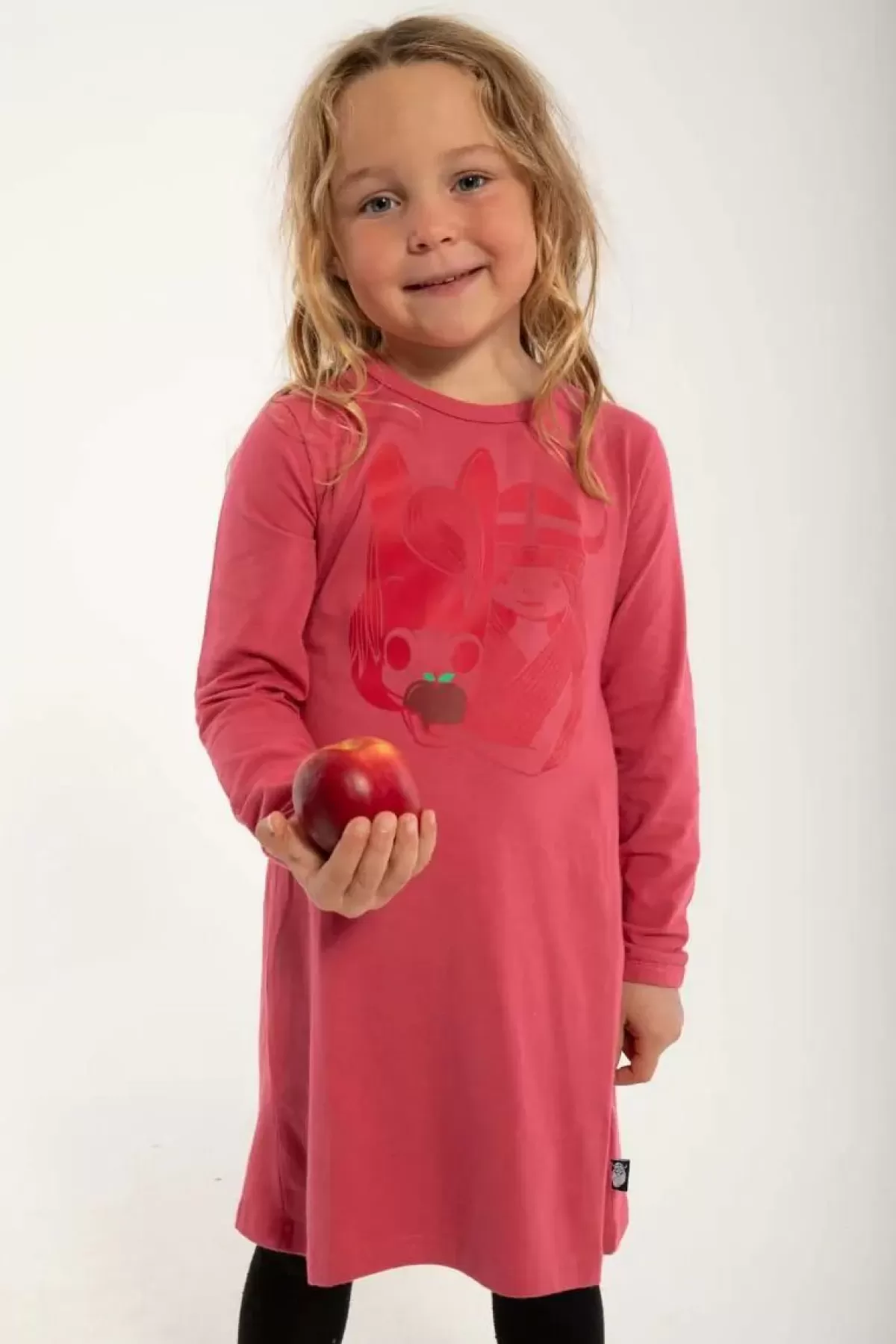 Hot Danenanna Dress Rasberry Sorbet Idunn Kinder Kleider
