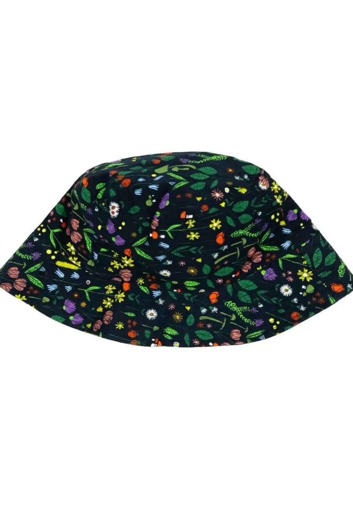 Danefæ Mützen/Hute>Danepoppins Hat Dk Navy Botanical