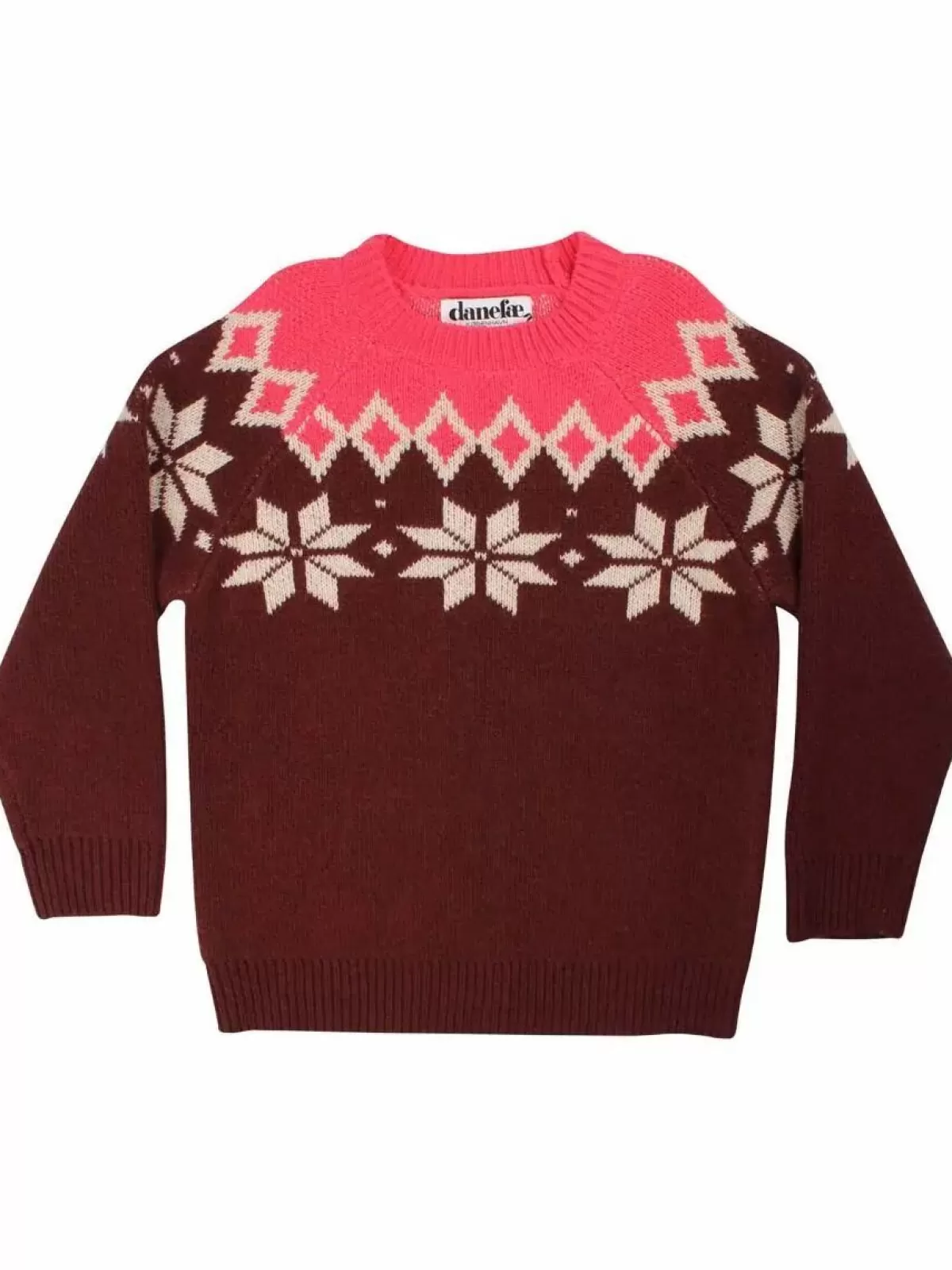 Hot Danepulk Sweater Cognac Kinder Alles Aus Strick