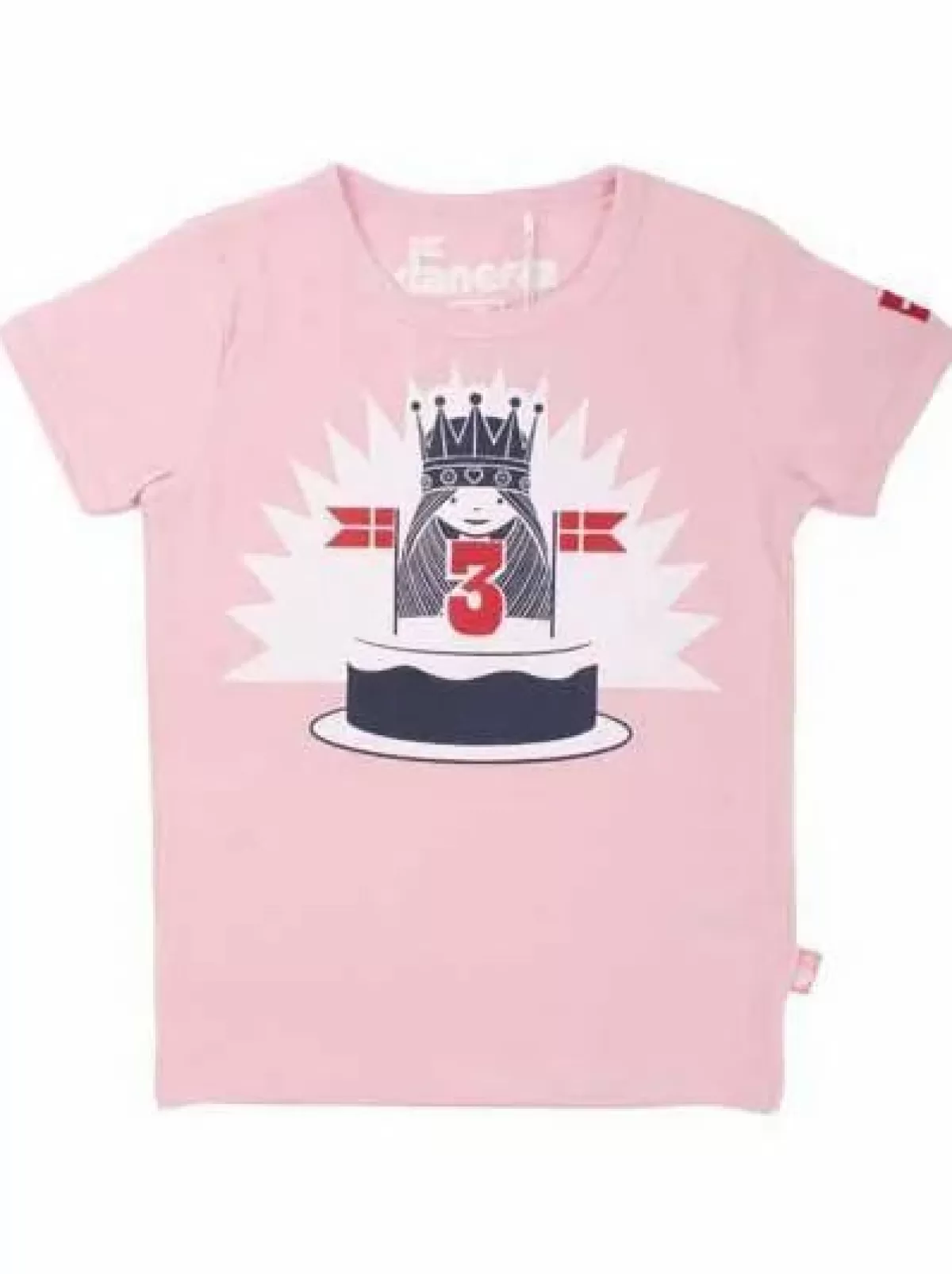 Best Sale Danerainbow Ringer Baby Pink B-Day Freja Baby T-Shirts