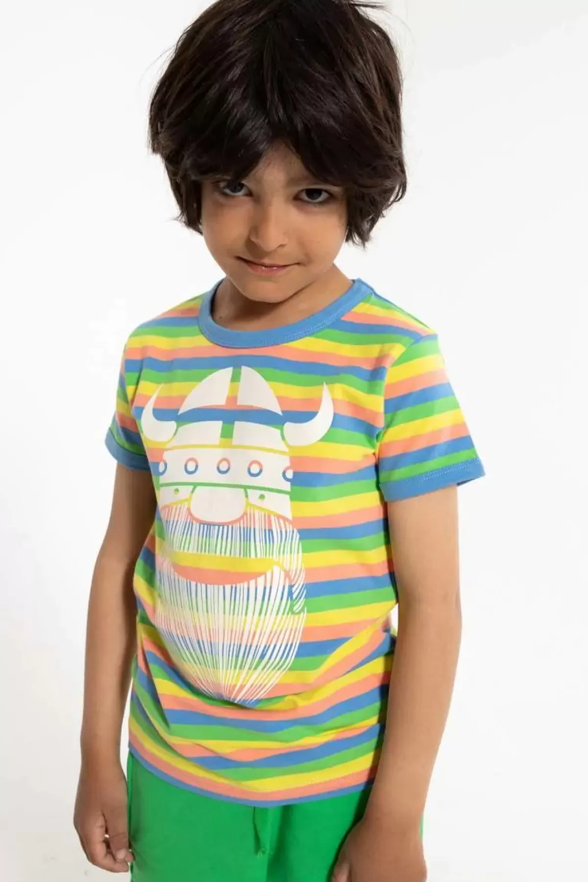 Fashion Danerainbow Ringer Peppy Erik Kinder T-Shirts