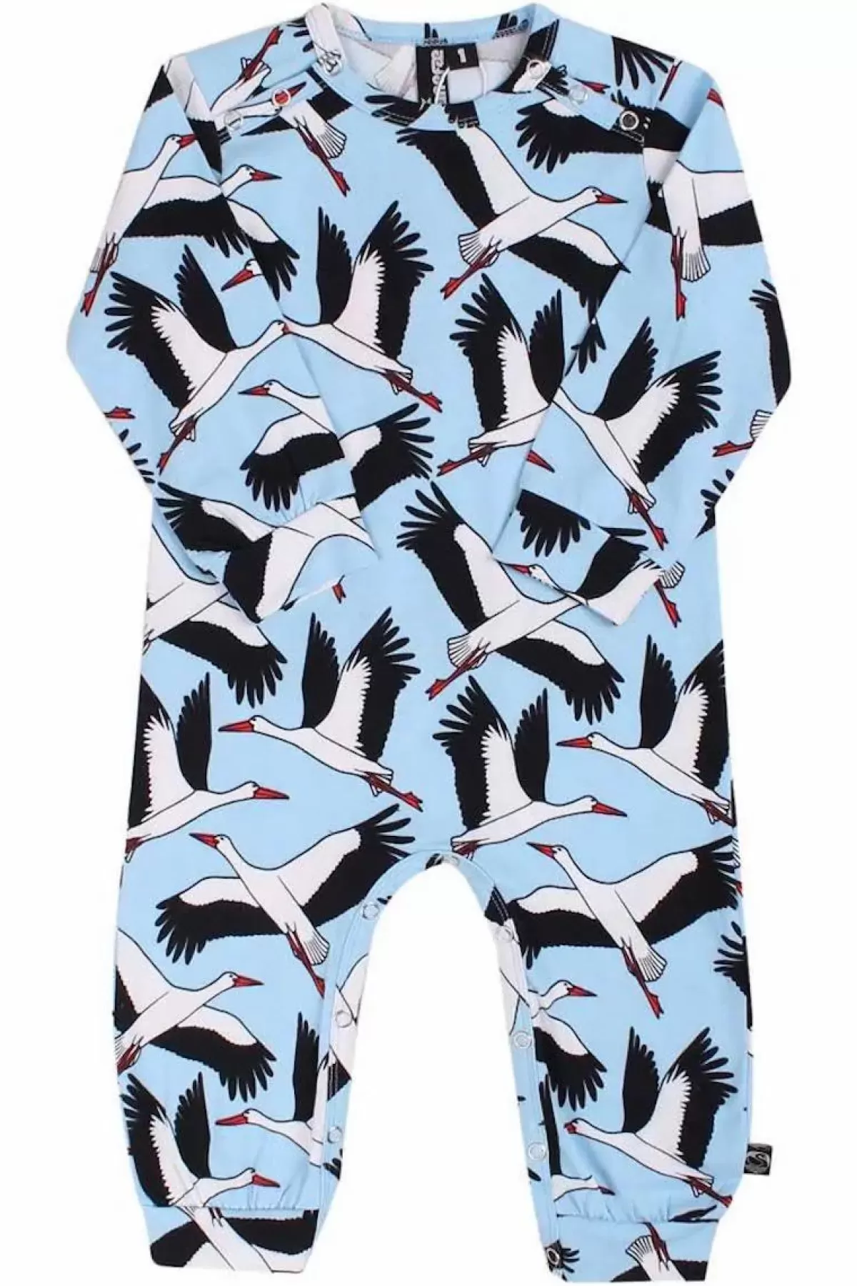 Cheap Danerock Suit Light Blue Stork Baby Strampler