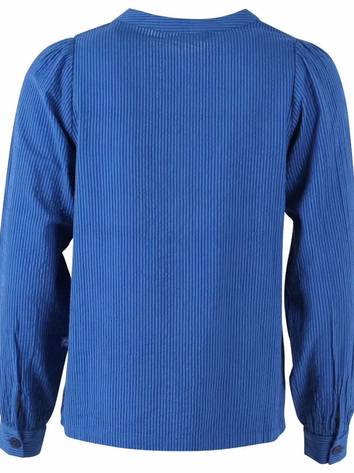 Danefæ Blusen>Danesanna Searsucker Shirt Deep Marine/Klein Blue