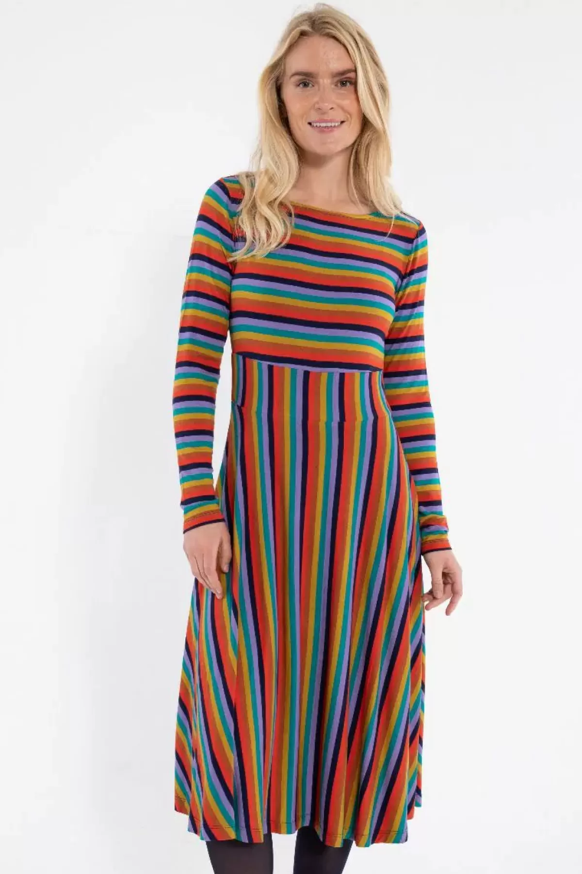Danefæ Kleider>Danesigrid Viscose Dress Warmglow
