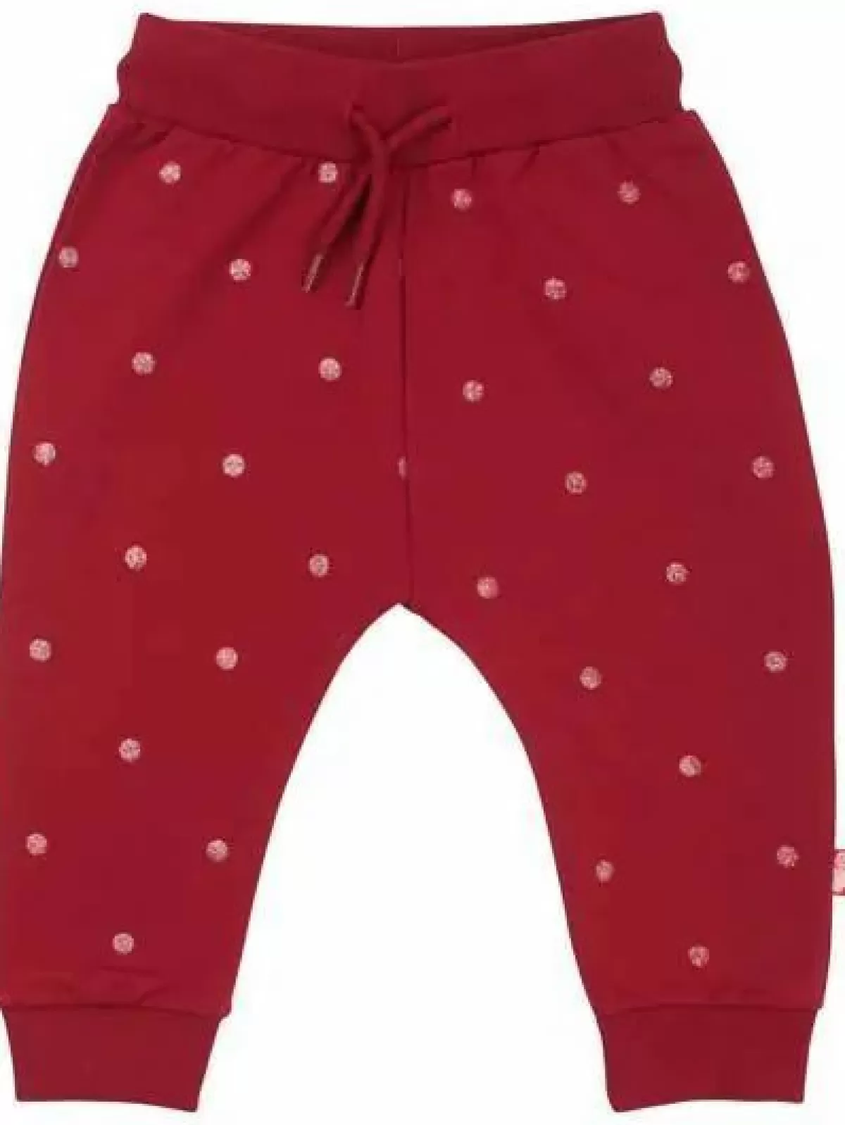 Best Sale Danesilver Pants Dk Red W. Red Glitter Baby Hosen