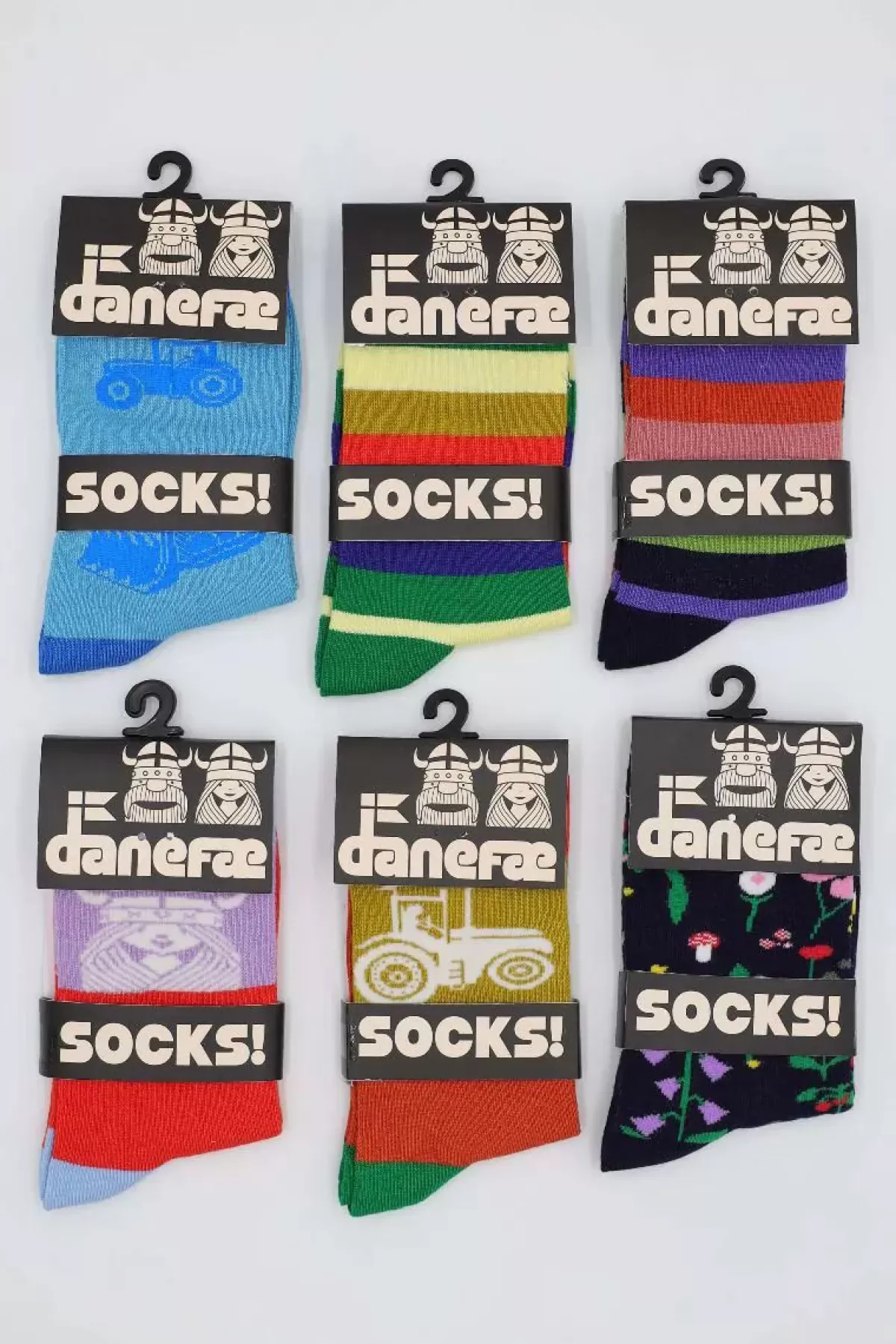Hot Danesocks Multi Trakthor Kinder Socken Und Strumpfe