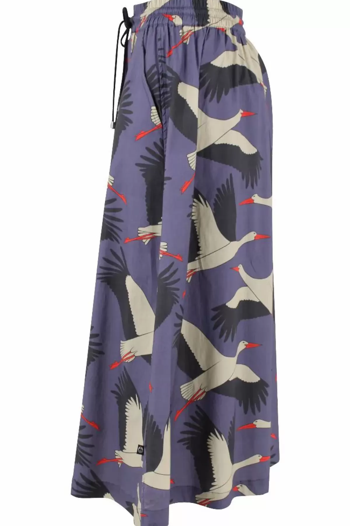 Danefæ Röcke>Danespresso Poplin Skirt Blue Grey Stork