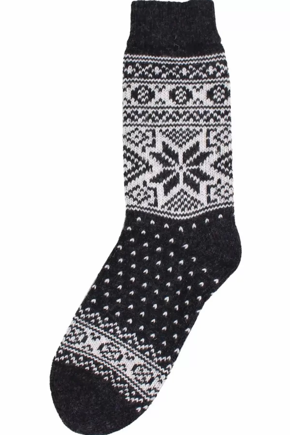 Danefæ Socken Und Strümpfe>Danestay Warm Wool Socks Anthracite/White