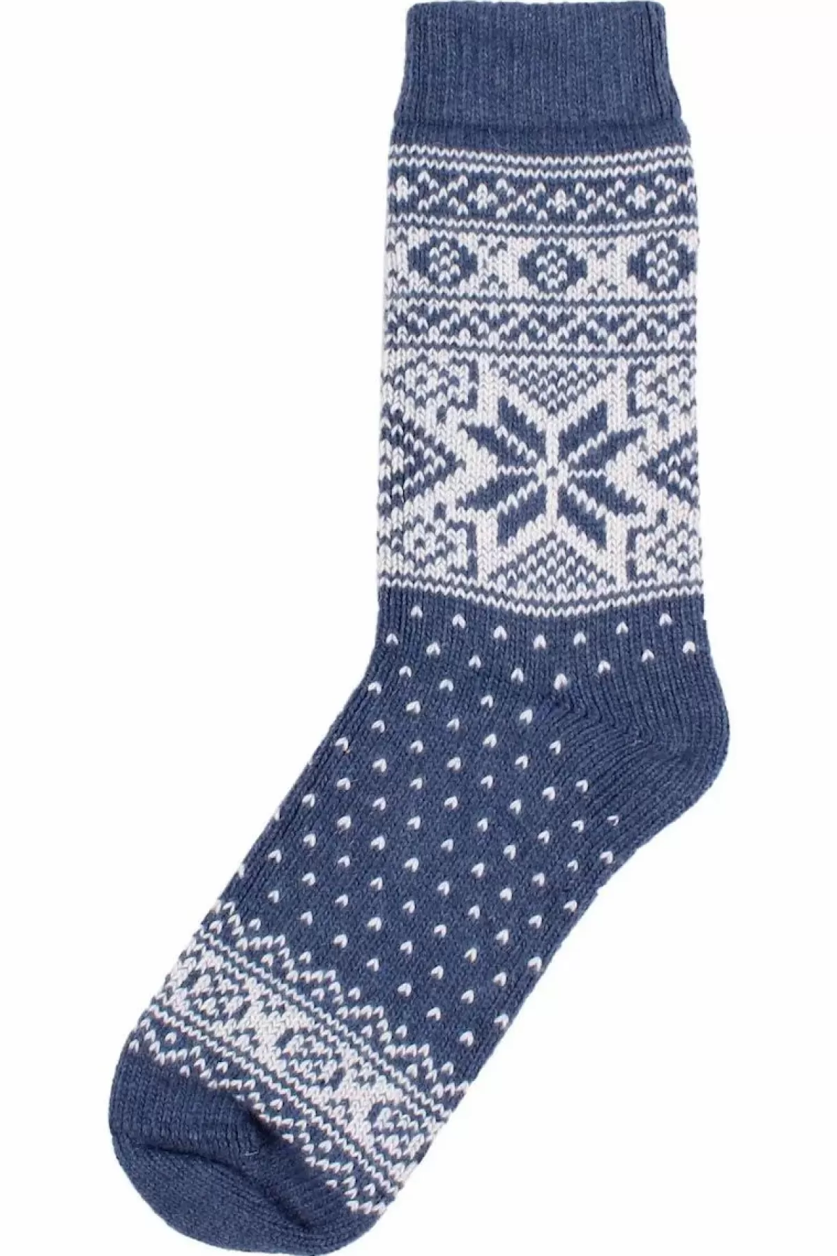 Danefæ Socken Und Strümpfe>Danestay Warm Wool Socks Denim/White