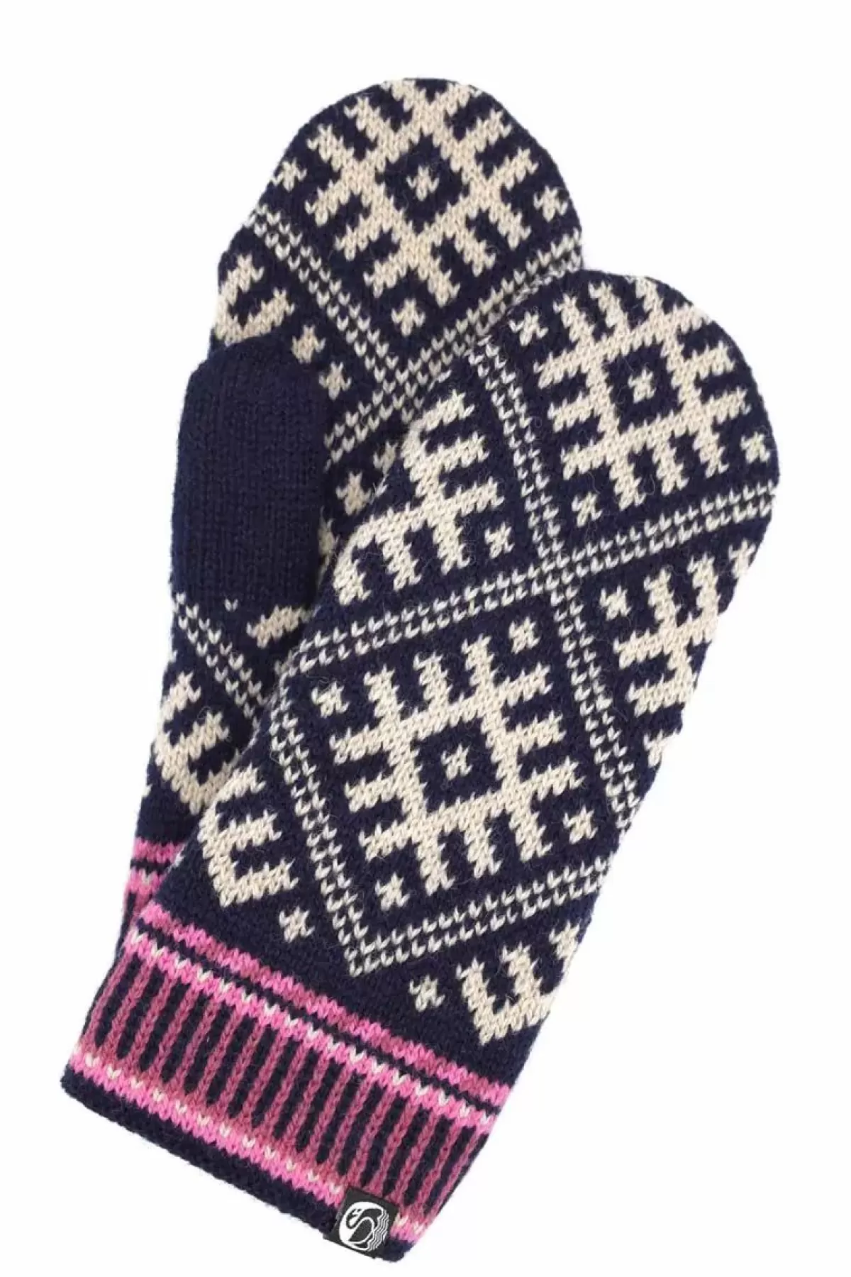 Danefæ Handschuhe>Danesuper Wool Mittens Navy