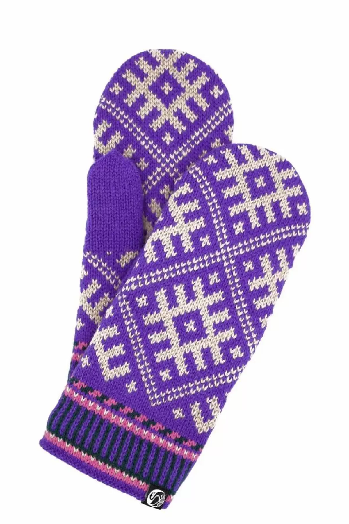 Danefæ Handschuhe>Danesuper Wool Mittens Purple