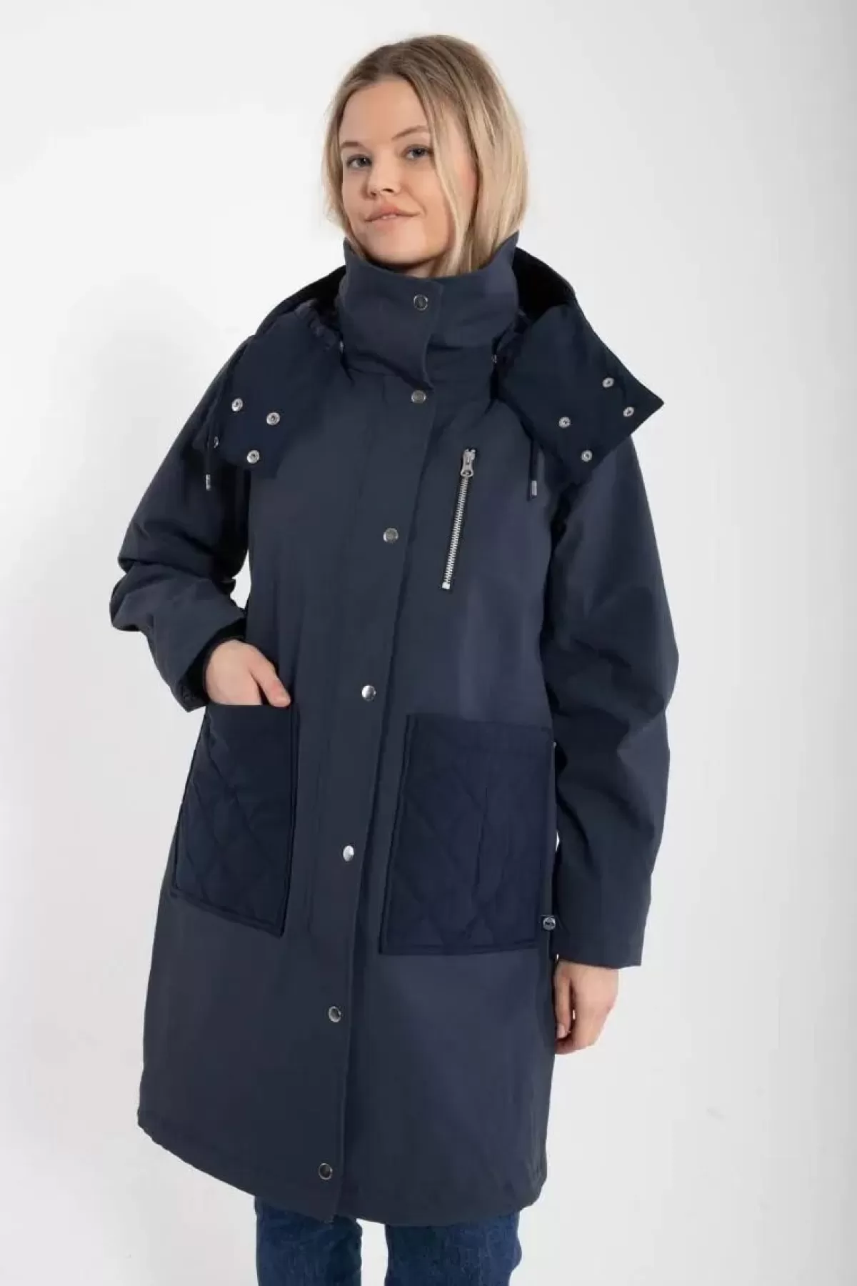 Danefæ Winterjacken>Danethorshavn Winter Coat Dk Navy