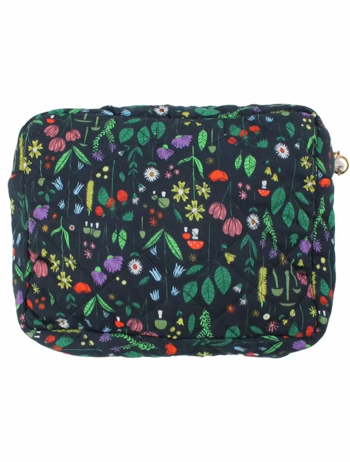 Danefæ Taschen>Danetine Pouch Dk Navy Botanical