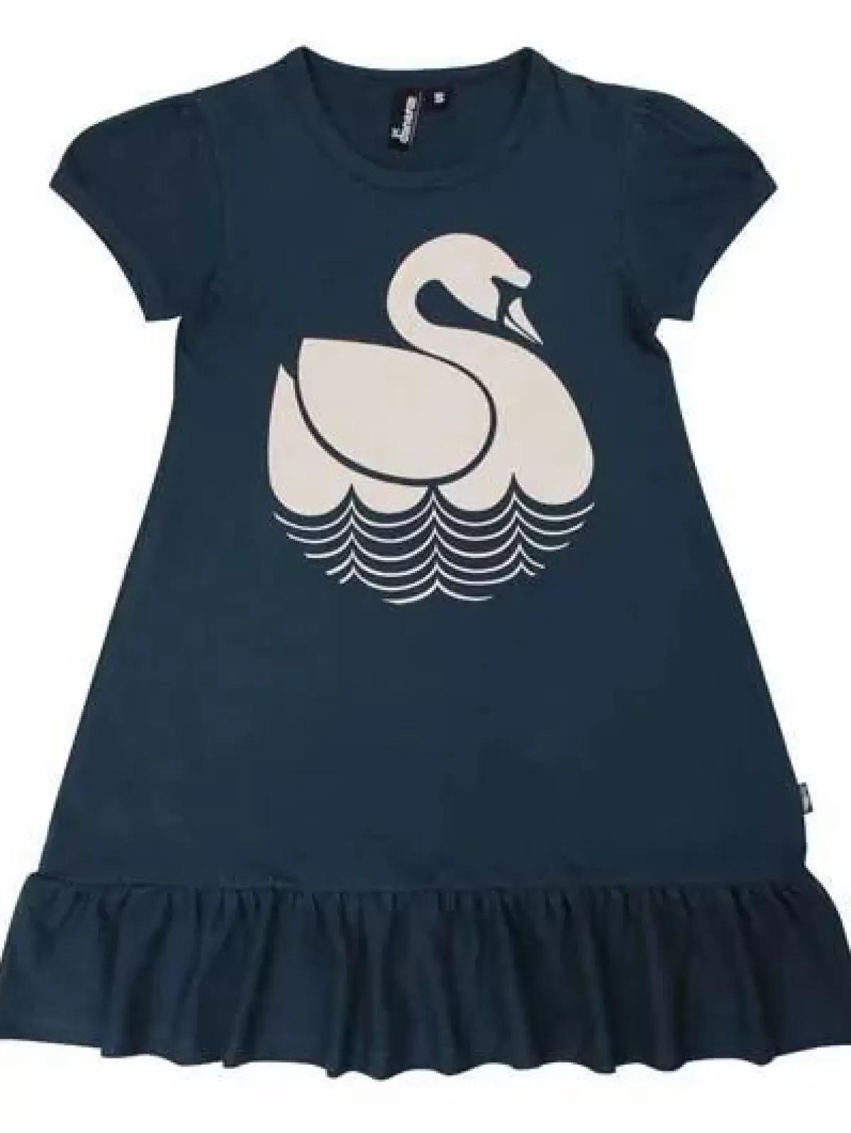 Clearance Danevesterbro Dress Dusty Navy Swan Baby Kleider