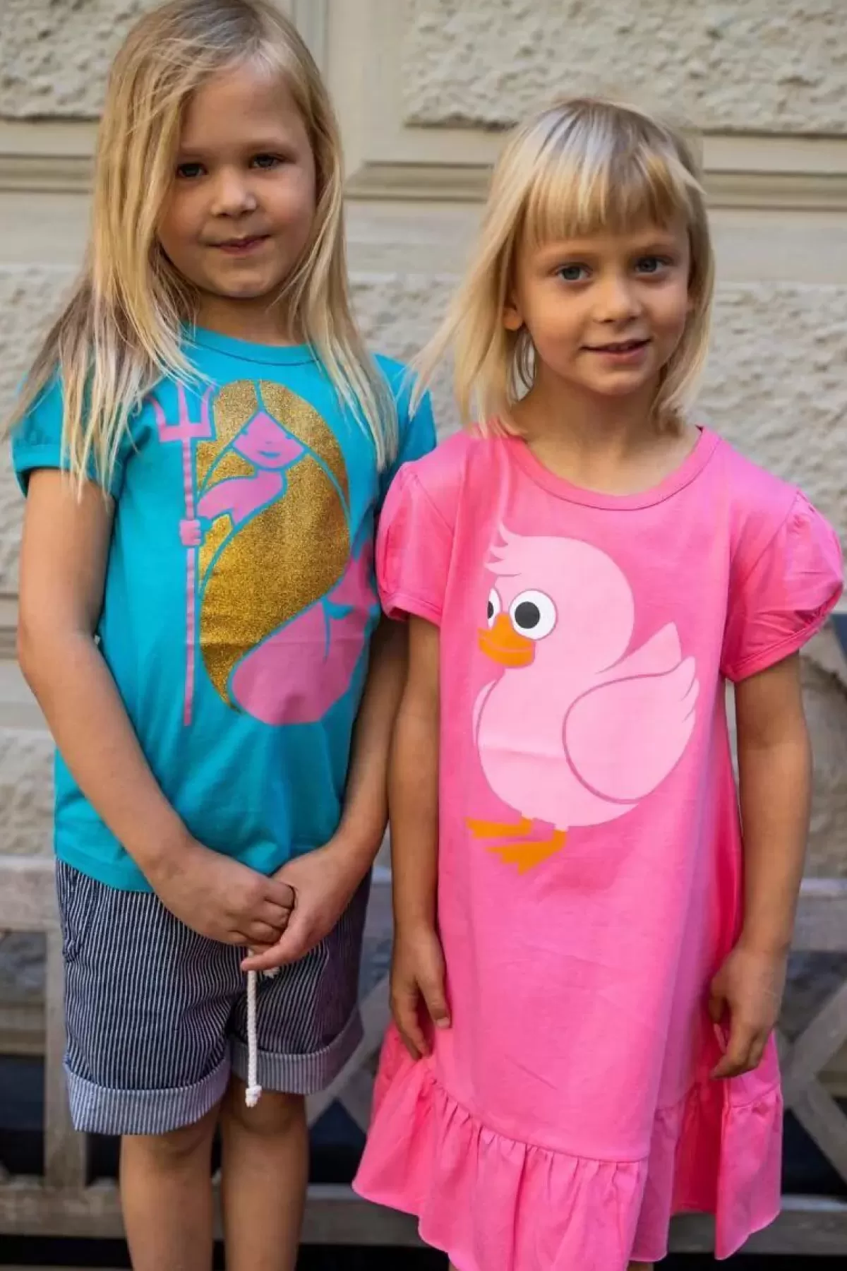 Online Danevesterbro Dress Happy Pink Uduck Baby Kleider