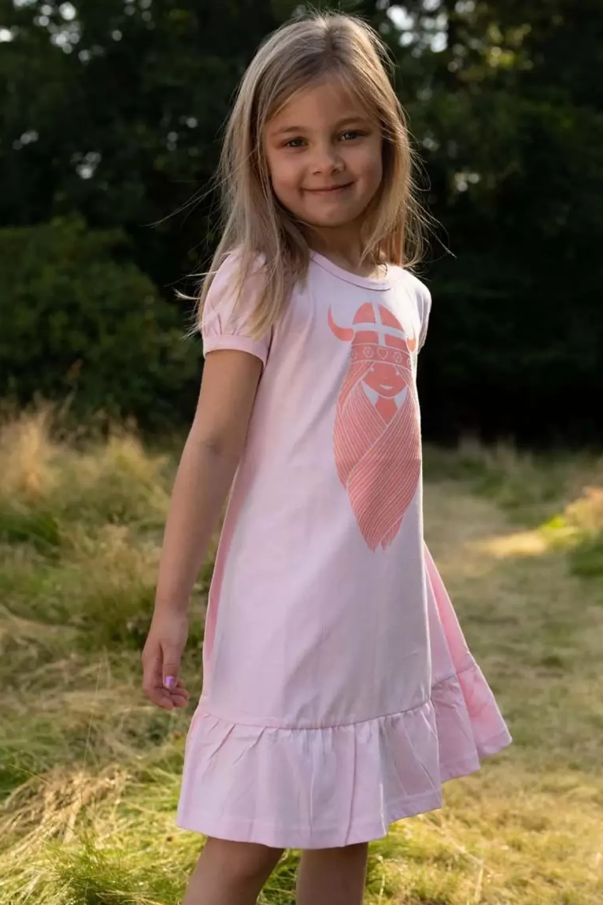 Best Danevesterbro Dress Light Pink Freja Kinder Kleider