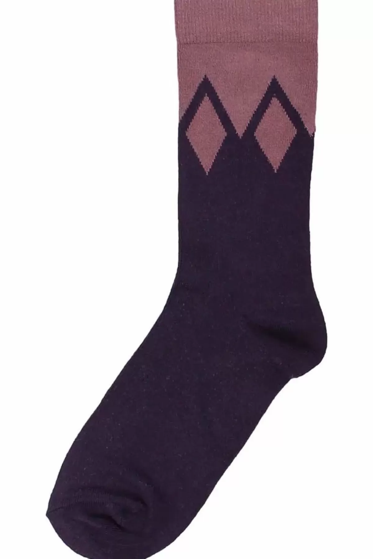 Danefæ Socken Und Strümpfe>Danewalk With Me Socks Black Mauve/Clay Viola Icicles