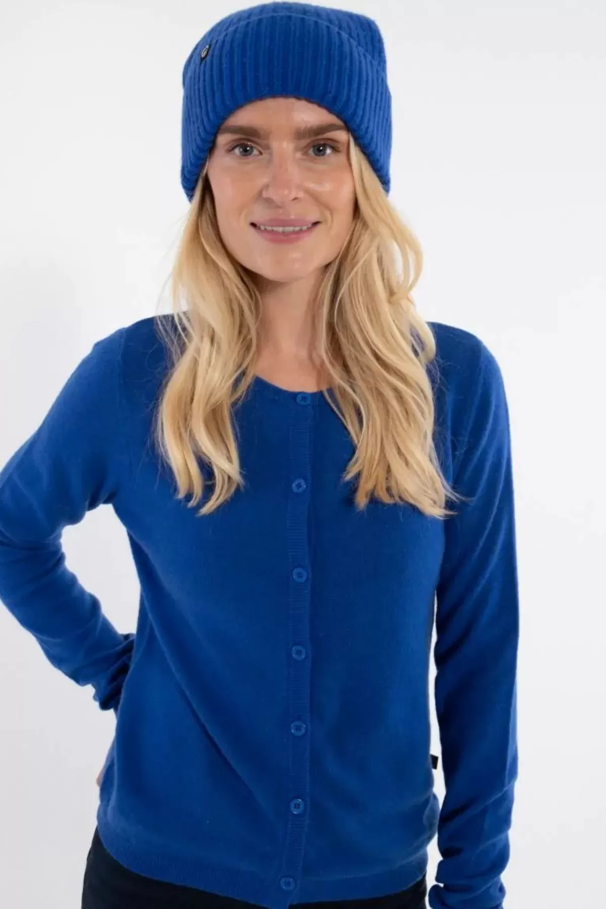 Danefæ Mützen/Hute>Danewarm Thoughts Merino Beanie Royal Blue