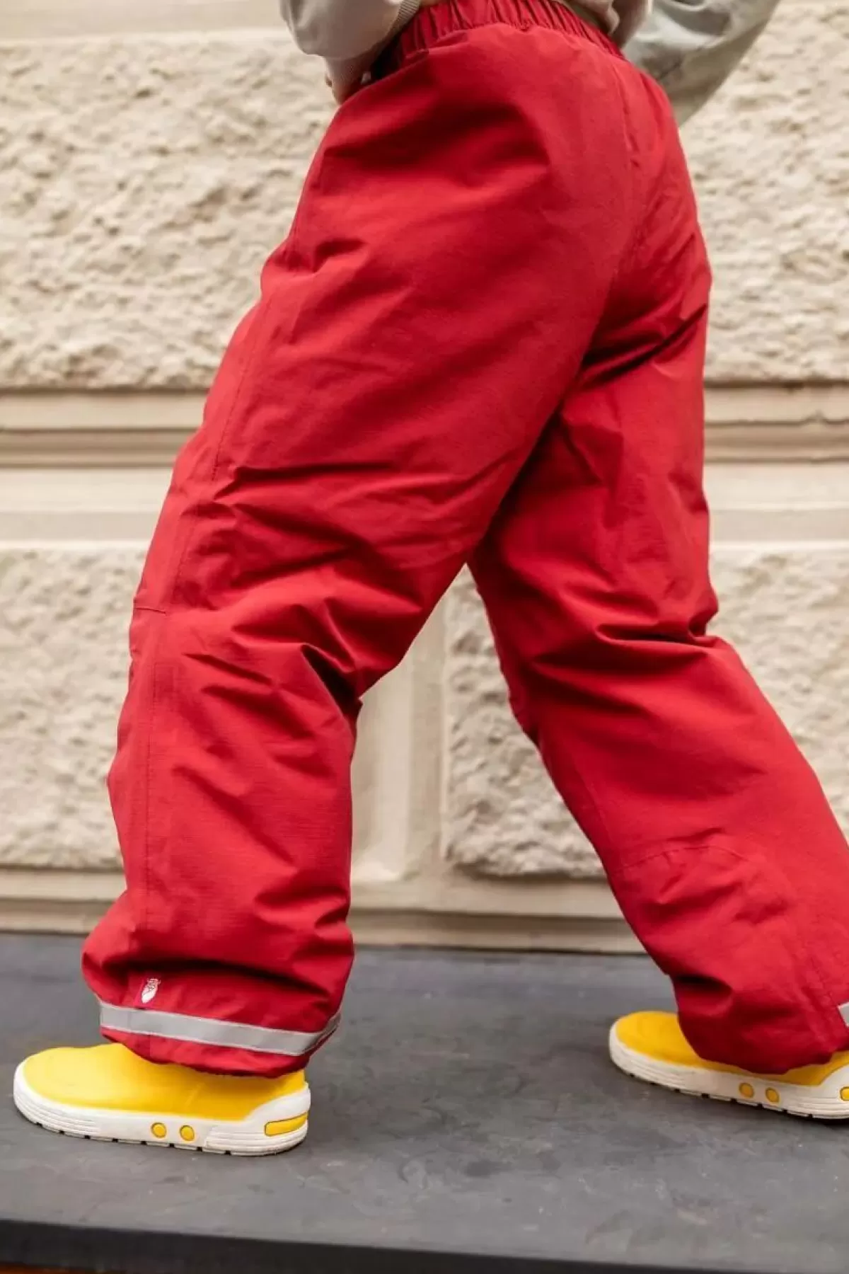 New Danewinter Pants Dark Red Kinder Skihosen