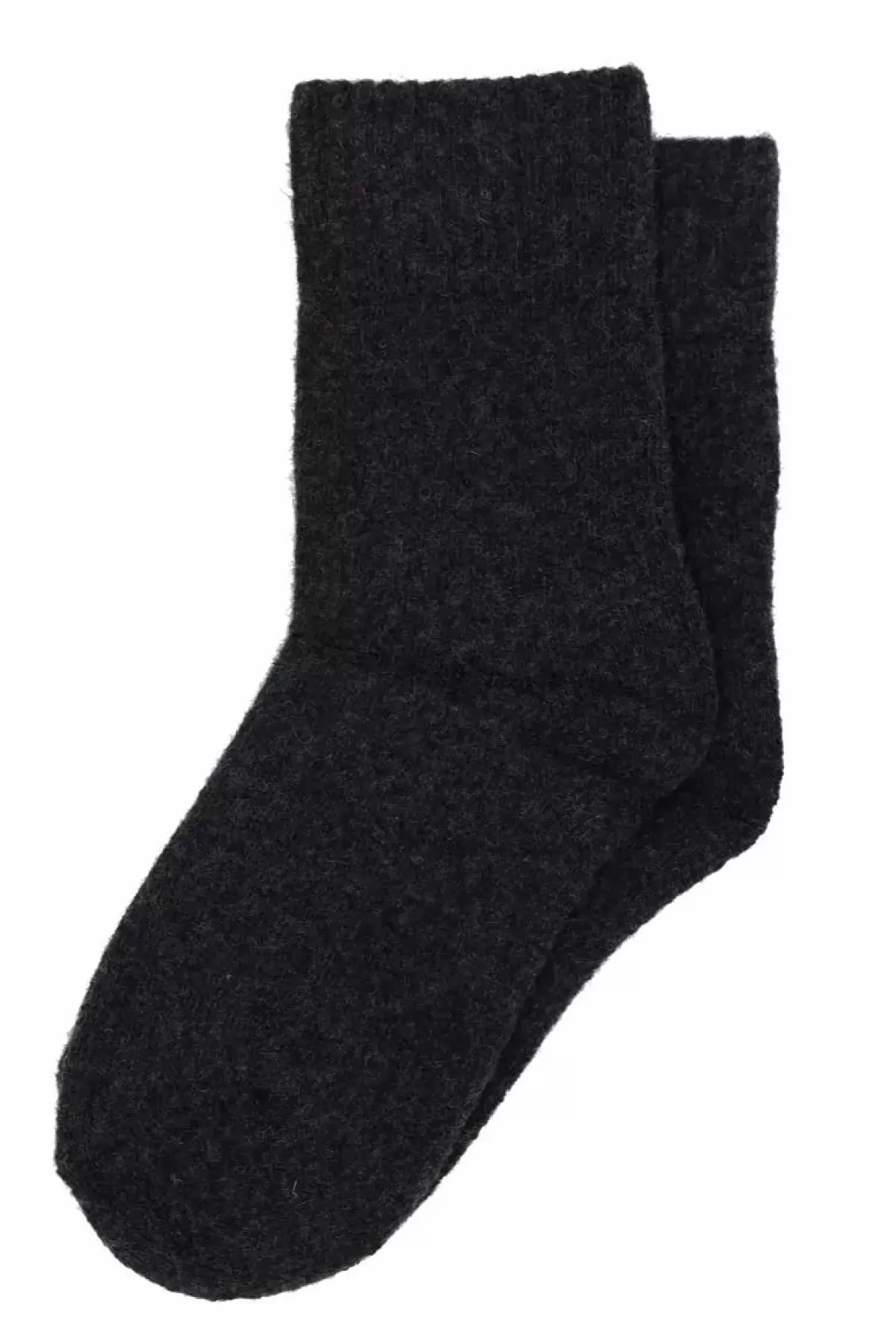 Danefæ Socken Und Strümpfe>Danish Winter Wool Socks Dark Grey