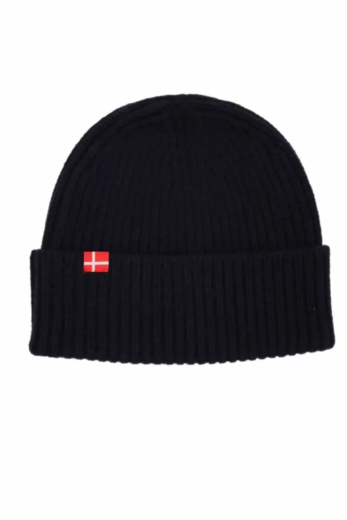 Danefæ Mützen/Hute>Danmark Merino Beanie Navy