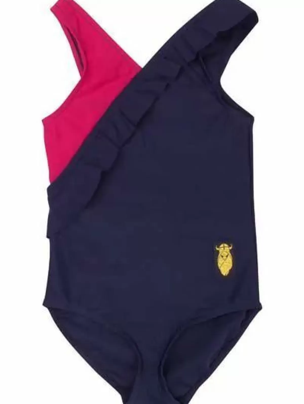 Clearance Danobro Suit Navy/Magenta Kinder Uv Bademode