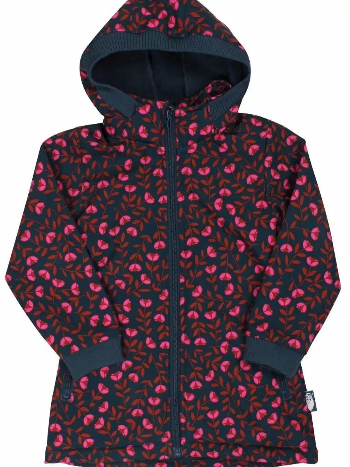 New Danolivia Softshell Dusty Navy Fleuri Kinder Softshell Jacken