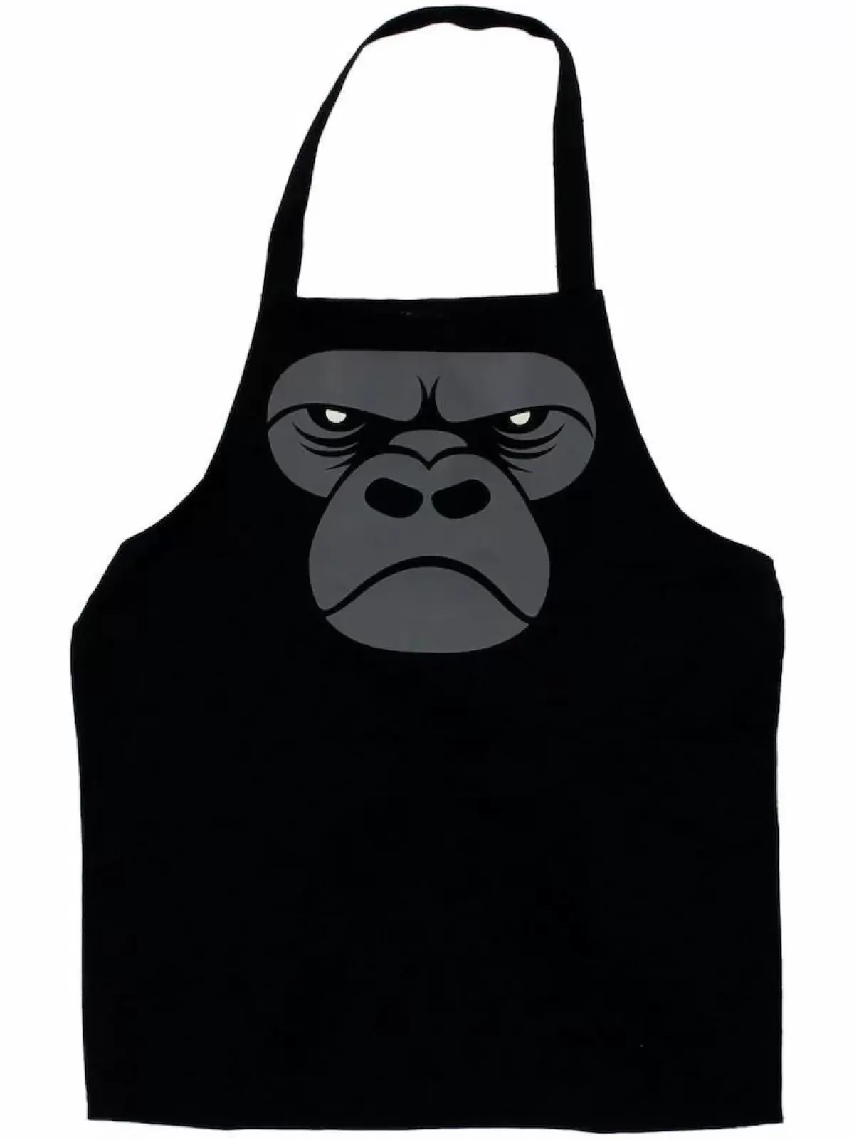 Danefæ Textilien Für Kinder>Dyr Apron - Kids Black Zoomgorilla