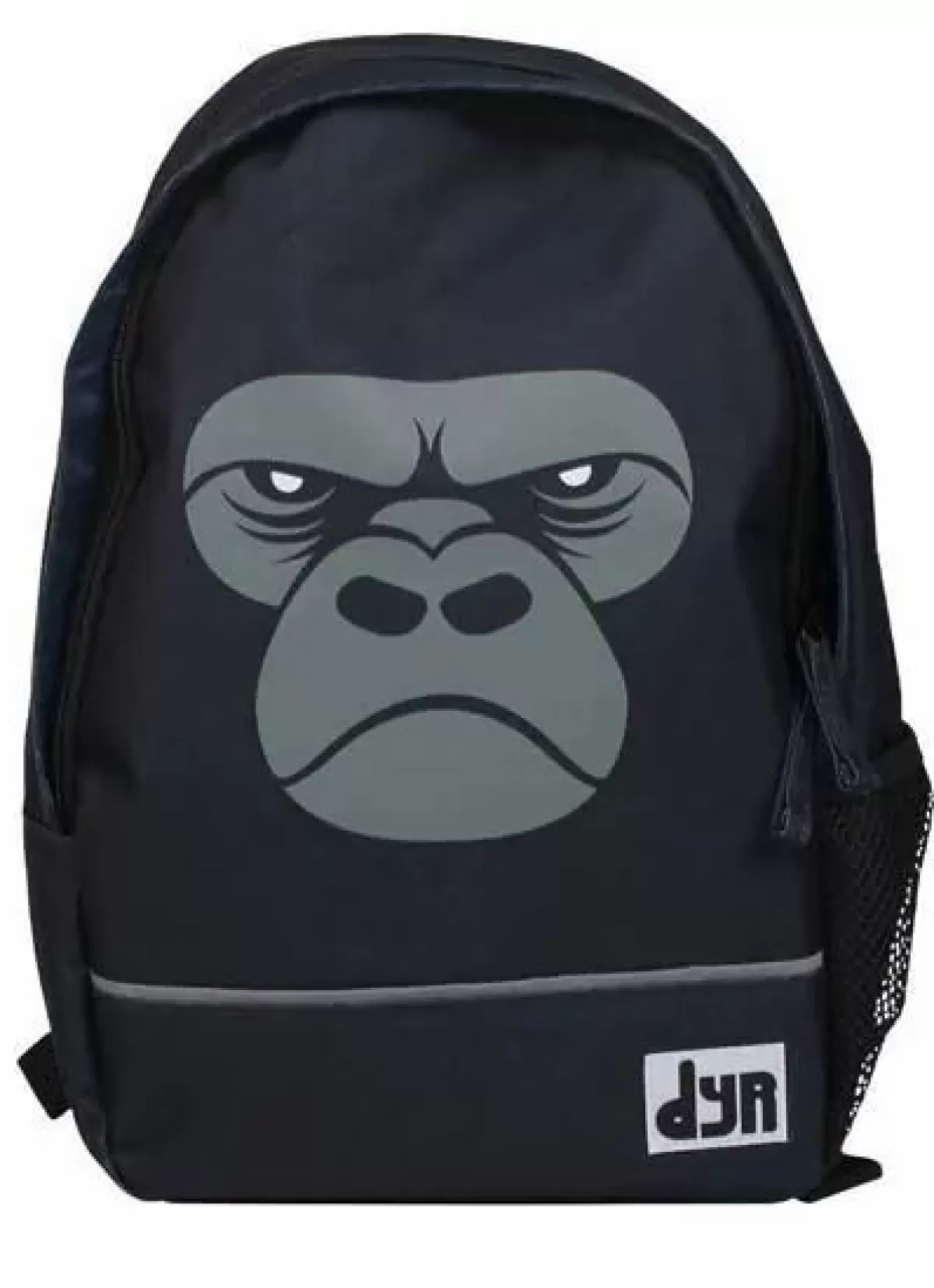 Cheap Dyr Kids Backpack Dark Grey Gorilla Kinder Taschen