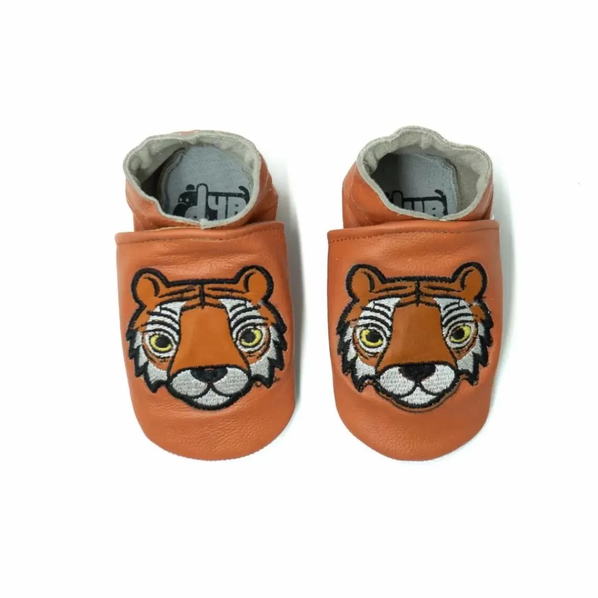 Best Dyr Playshoe Orange Tiger Kinder Hausschuhe