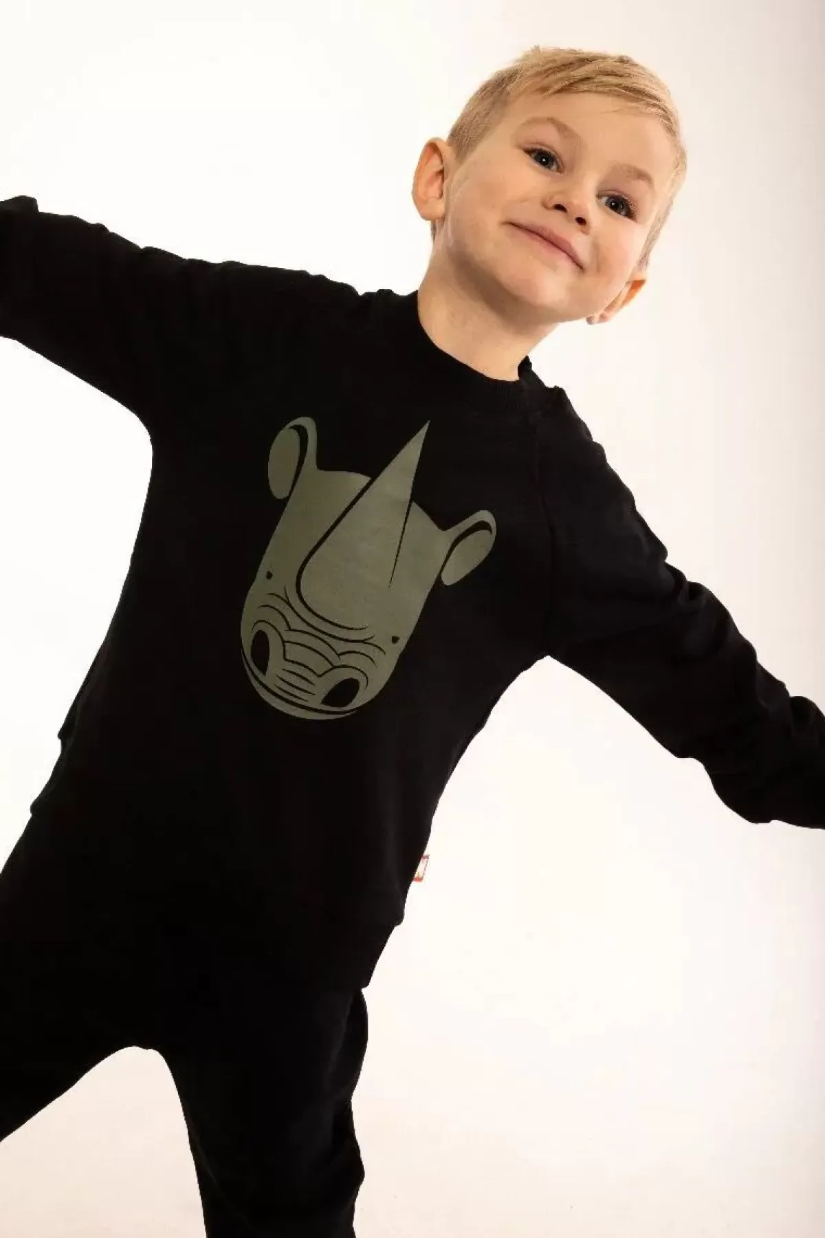 Best Dyrbellow Sweat Black Naesehorn Kinder Sweatshirts