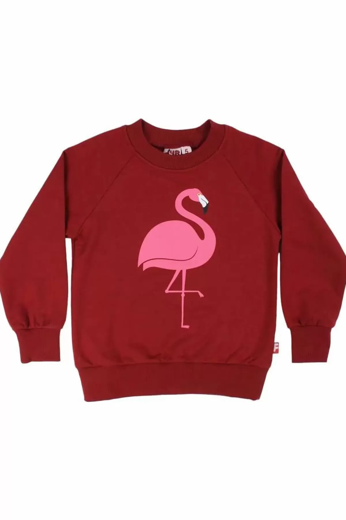 New Dyrbellow Sweat Dark Red Flamingo Kinder Sweatshirts