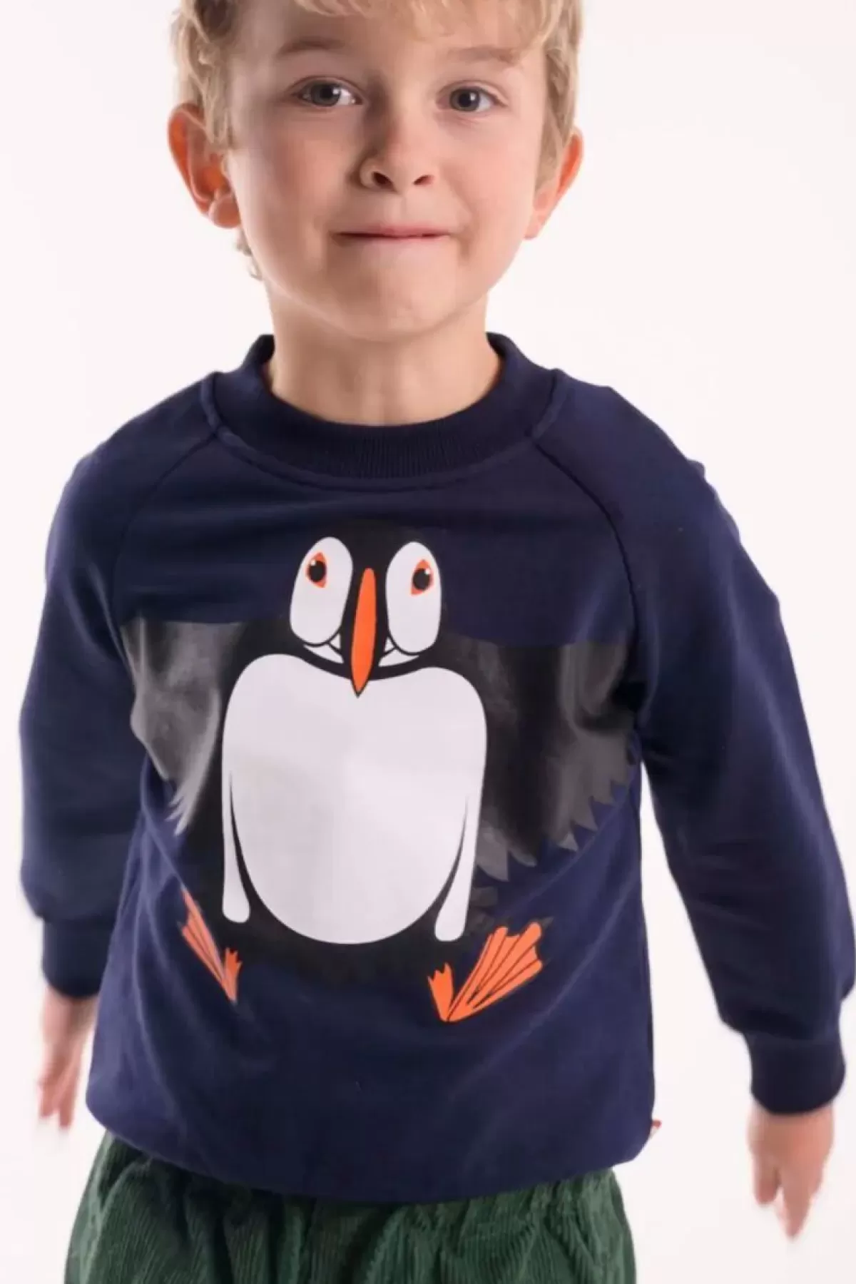 Best Dyrbellow Sweat Navy Soepapegoeje Kinder Sweatshirts