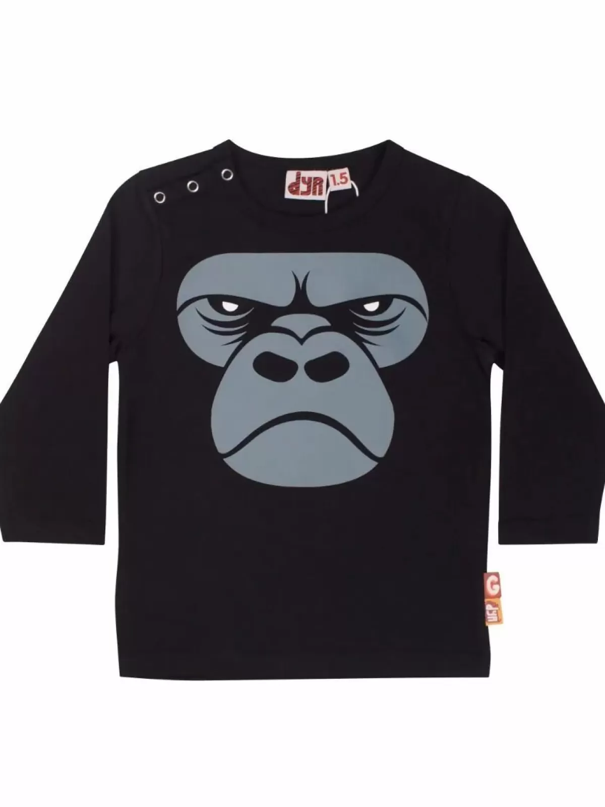 Outlet Dyrcritter Baby T Black Gorilla Baby Hemden Und Shirts