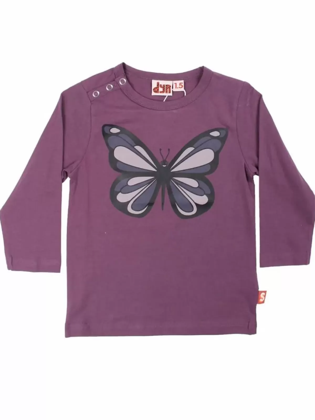 Sale Dyrcritter Baby T Grey Mauve Sommerfugl Baby Hemden Und Shirts