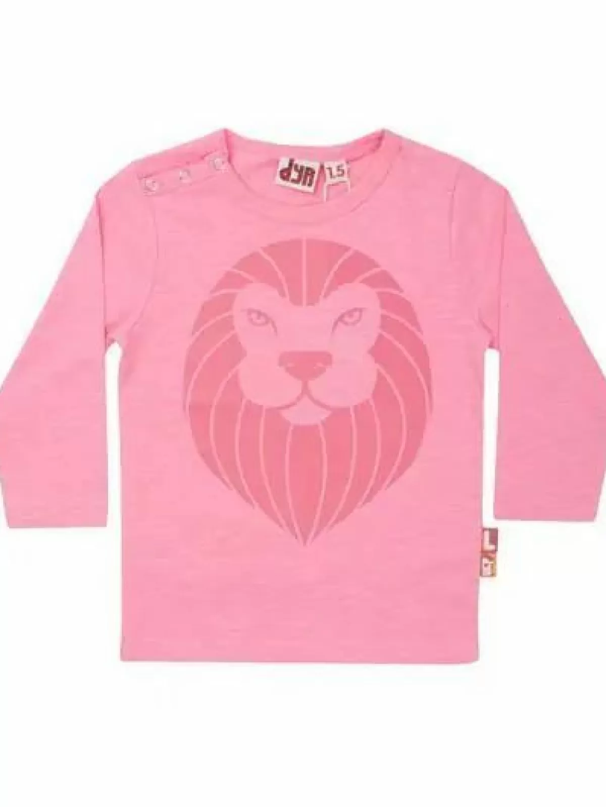 New Dyrcritter Baby T Snap Pink Loeve Baby Hemden Und Shirts