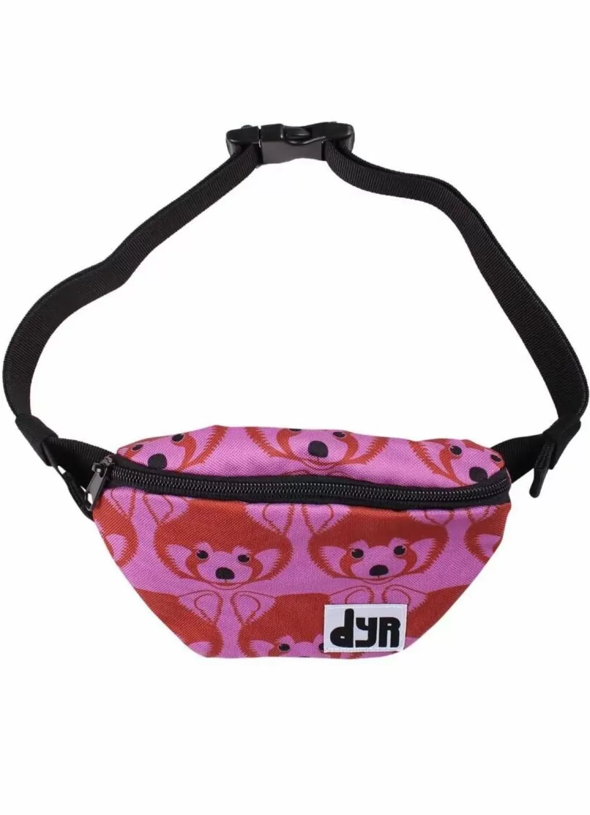 Danefæ Taschen>Dyrfeed Fannypack Old Rose Roed Panda