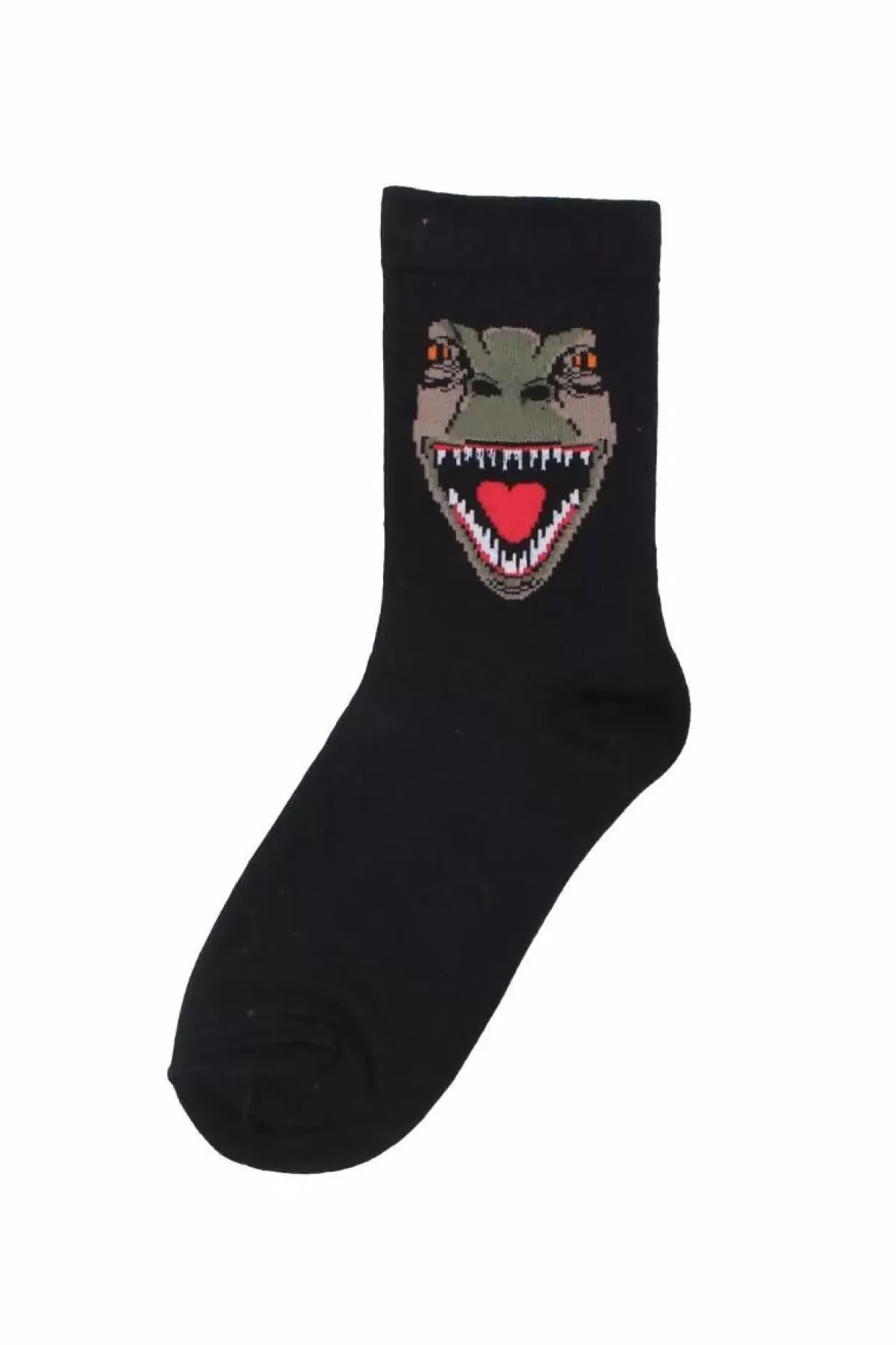 Best Sale Dyrgalop Socks Black T-Rex Kinder Socken Und Strumpfe