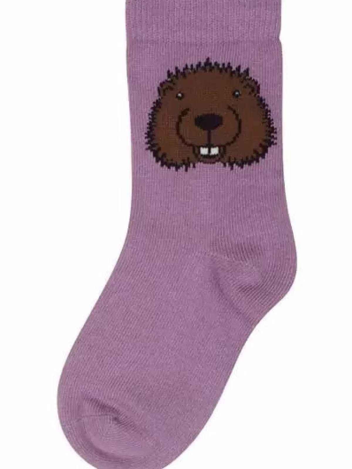 Fashion Dyrgalop Socks Grey Pink Beaver Kinder Socken Und Strumpfe