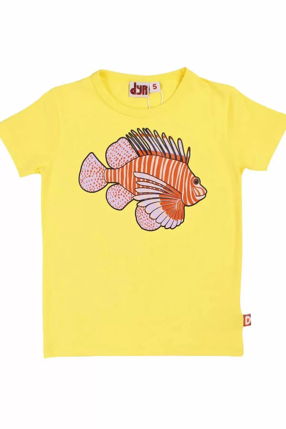 Best Sale Dyrgrowl T Bright Yellow Dragefisk Kinder T-Shirts