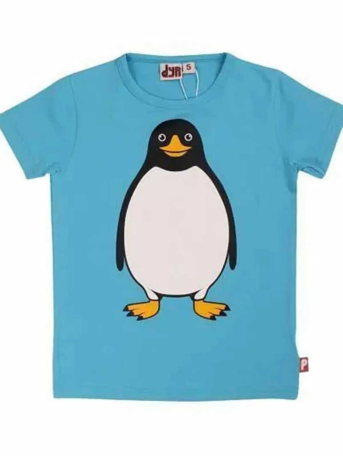 Store Dyrgrowl T Rainblue Pingvin Baby T-Shirts
