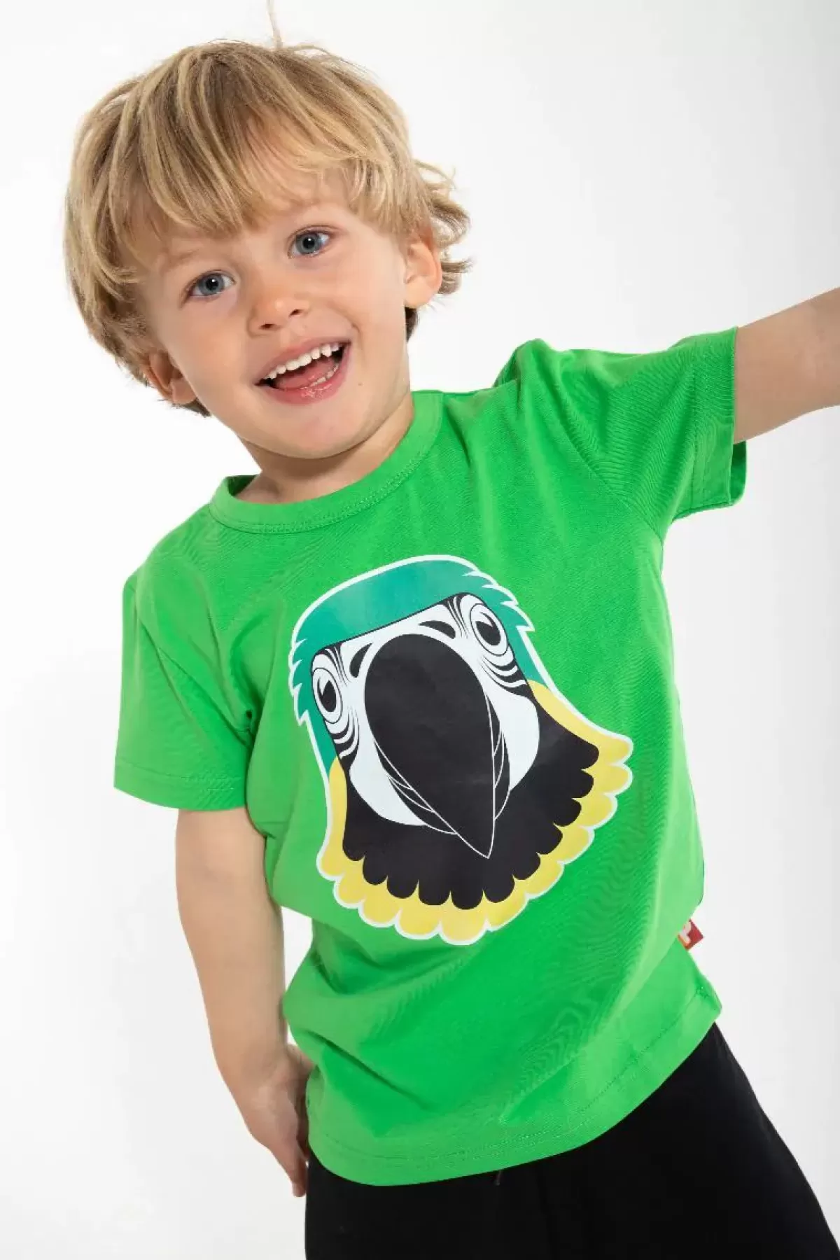 Cheap Dyrgrowl T Spring Green Papegoeje Kinder T-Shirts