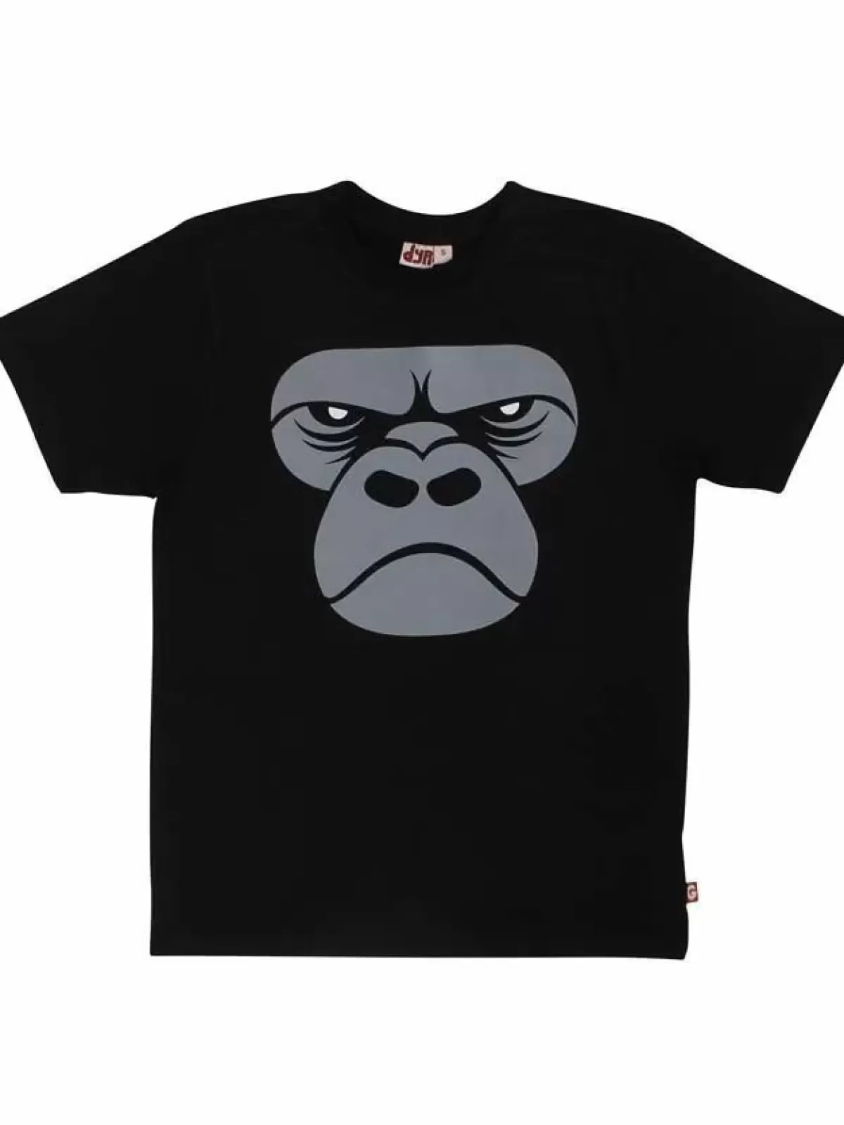 Danefæ T-Shirts>Dyrmande T Black Zoomgorilla