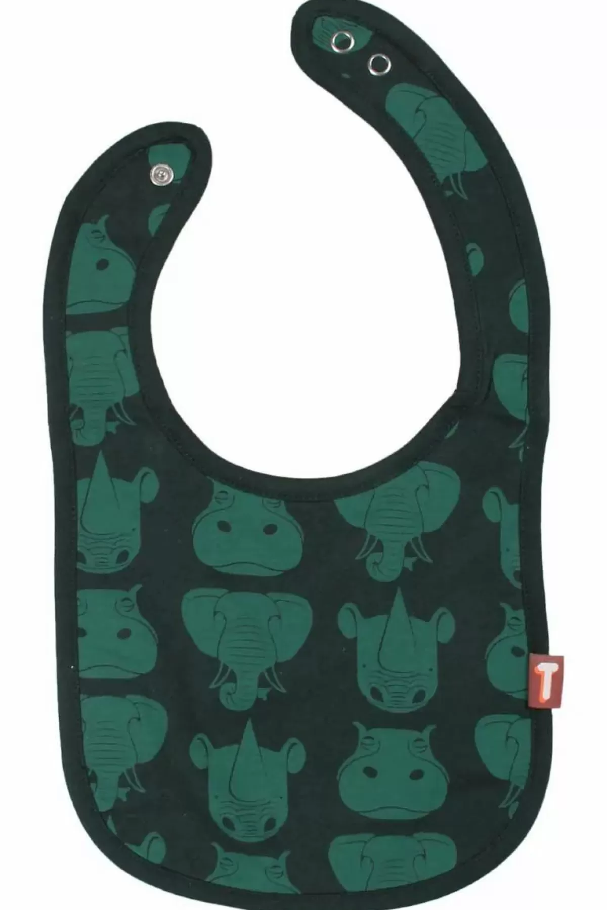 Cheap Dyrmunchie Bib Black Green Tykhuder Aop Baby Essenszeit