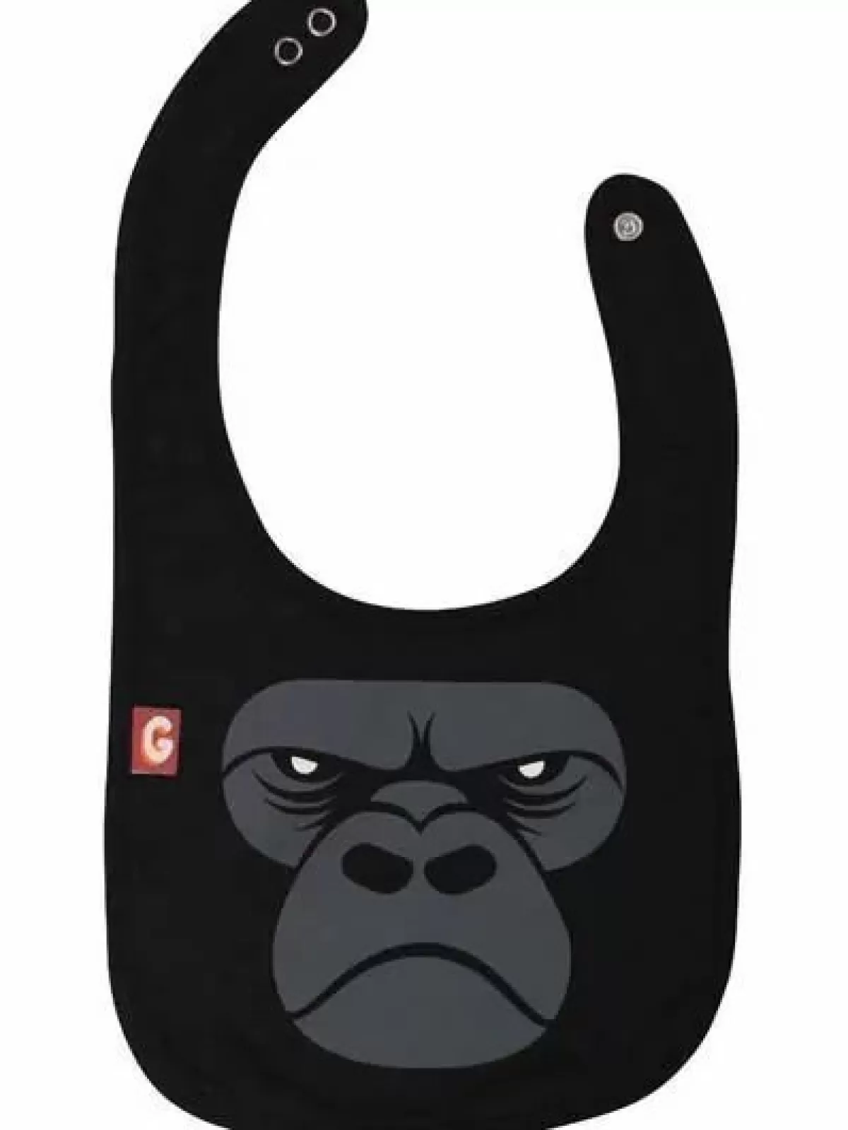 Cheap Dyrmunchie Bib Black Zoomgorilla Baby Latzchen