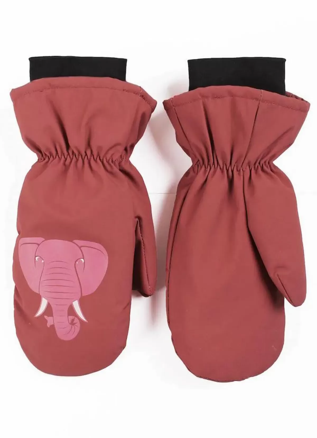 Hot Dyrpaw Mittens Rose Tile Elefant Kinder Mützen Und Handschuhe