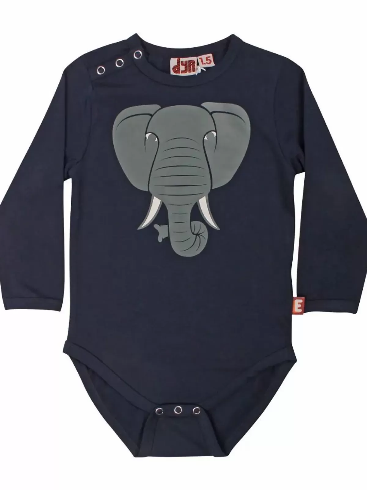 Outlet Dyrquack Suit Dk Navy Elefant Baby Bodies