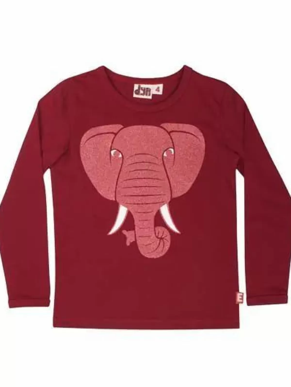 Discount Dyrroar T Deep Red Elefant Kinder Hemden Und Shirts