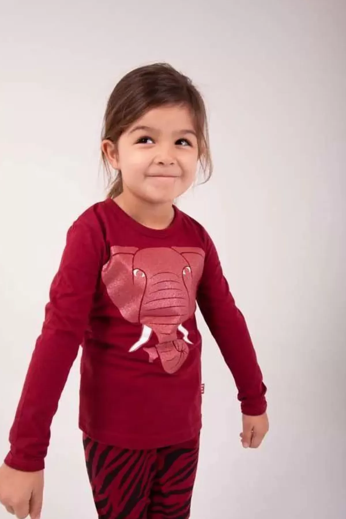 Discount Dyrroar T Deep Red Elefant Kinder Hemden Und Shirts